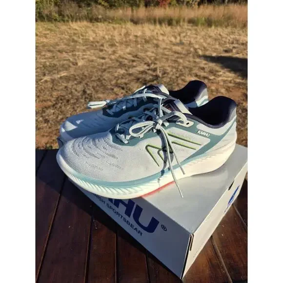 Karhu Men's Fusion 4.0 US 11.5 M Lunar Rock & Tumeric Mesh Running WIDE - $160 - Picture 3 of 6
